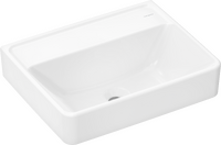 Handrinse basin 500/390 without tap hole and overflow, SmartClean