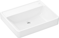 Wash basin 600/480 without tap hole and overflow
