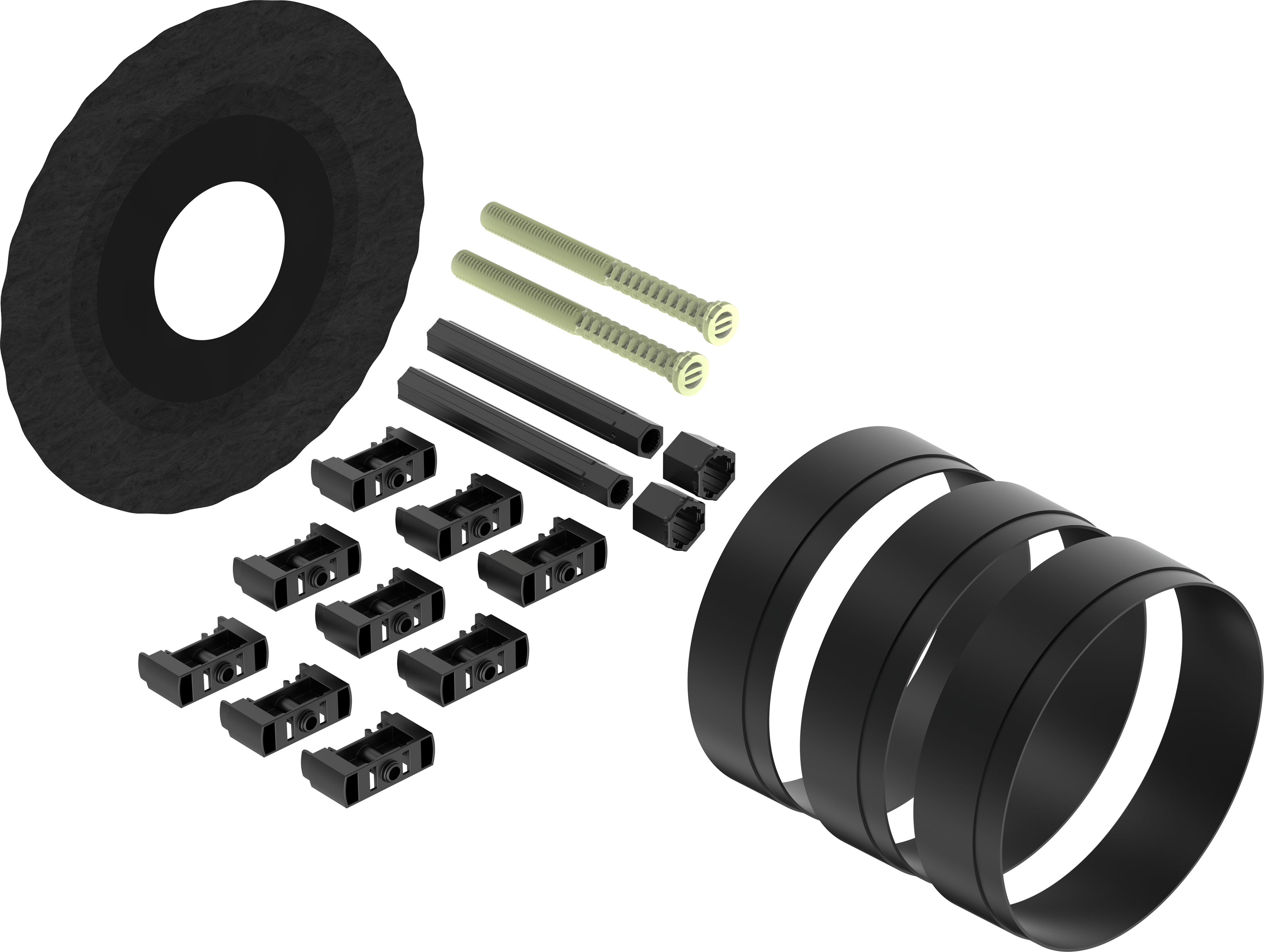 Extension finish sets 25 - 75 mm