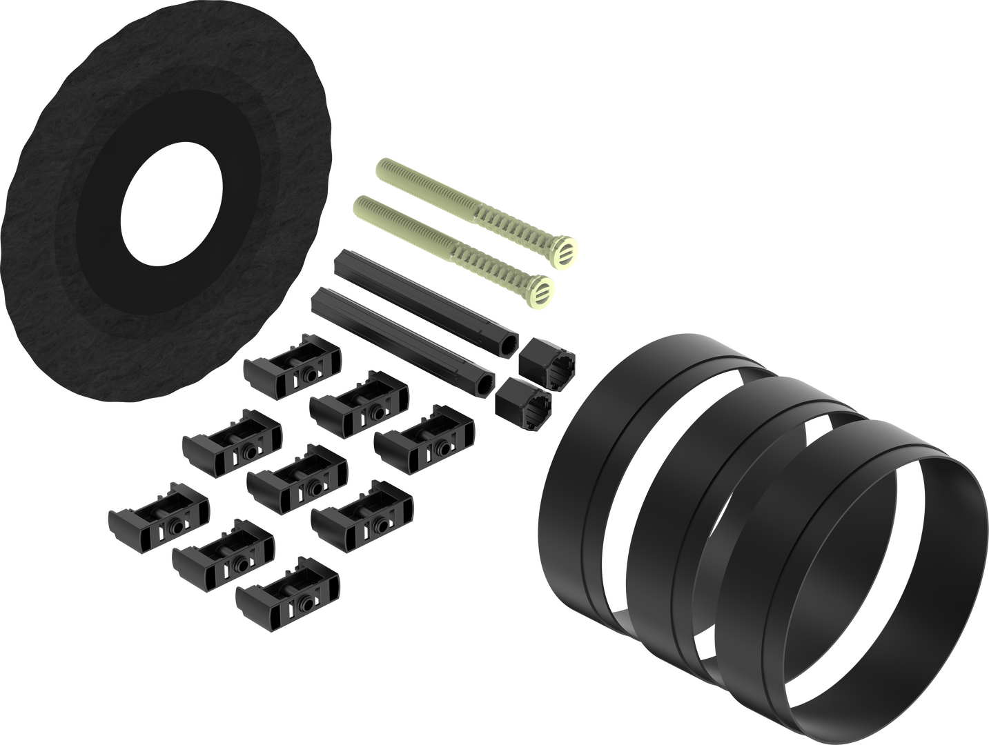 Extension finish sets 25 - 75 mm