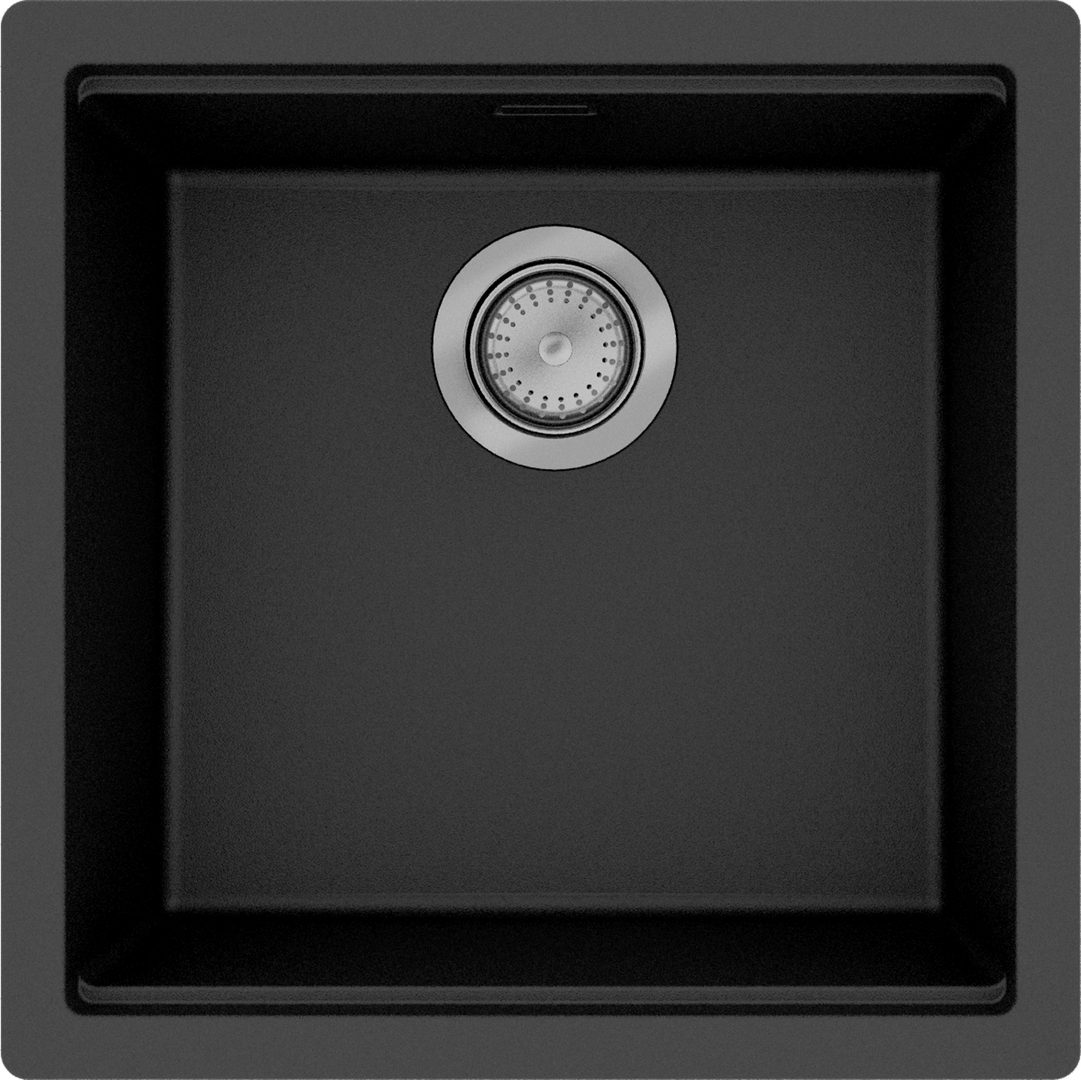 S530-U400 Under-mount sink 400 with manual drain kit