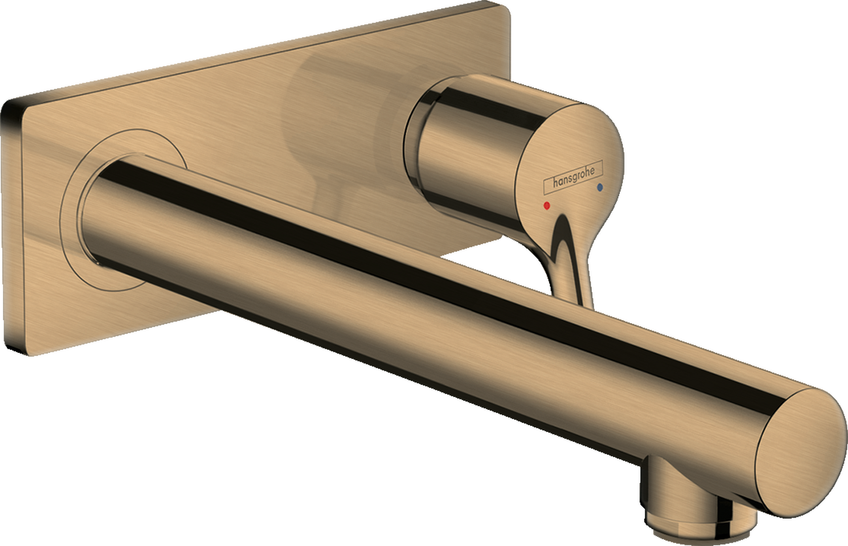Single lever basin mixer for concealed installation with spout 22.5 cm