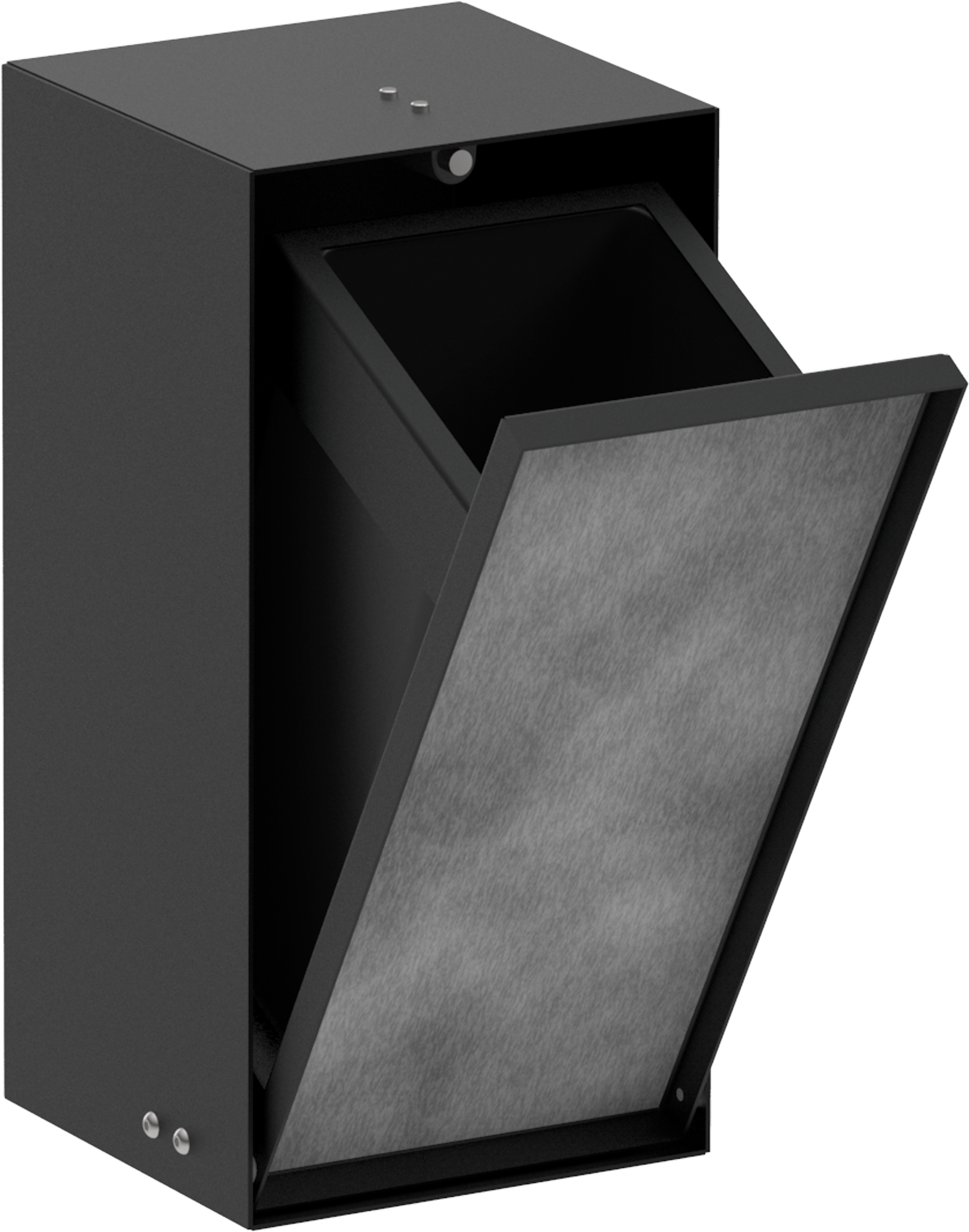 Einbau Abfalleimer mit befliesbarer Tür 300/150/140