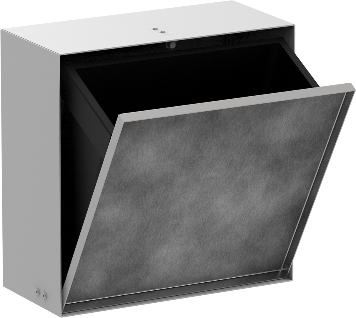 Einbau Abfalleimer mit befliesbarer Tür 300/300/140