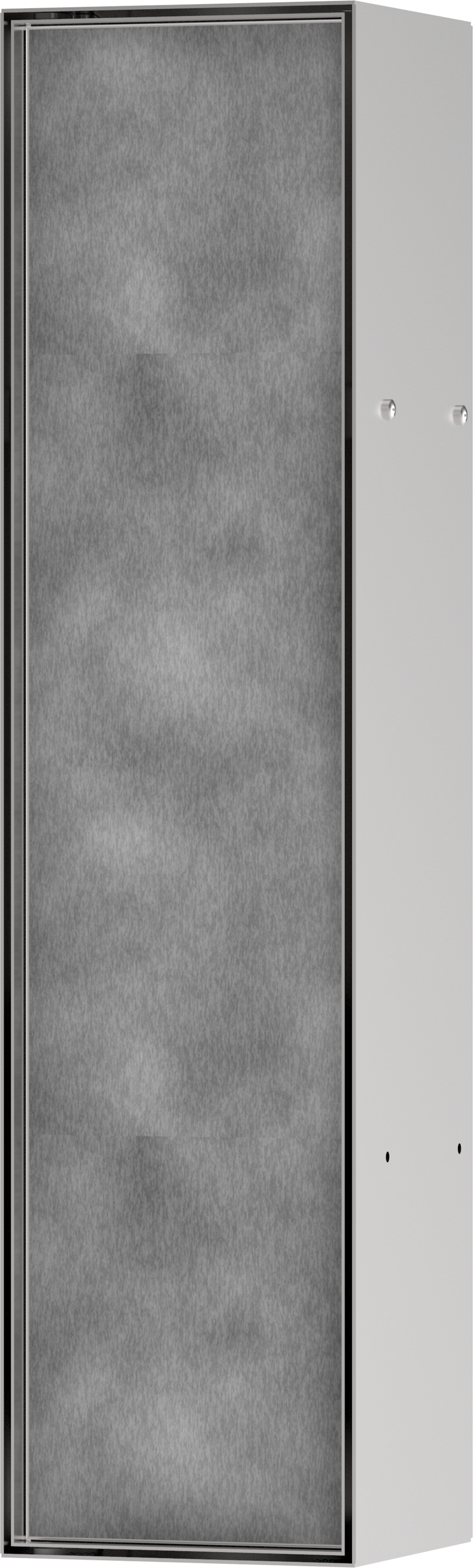 hansgrohe Accessories: XtraStoris Rock, Recessed toilet brush