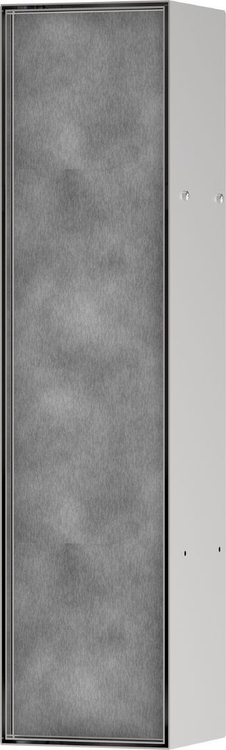 Vægniche med toiletbørste