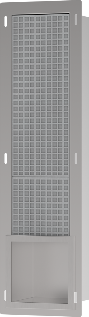 Einbau Toilettenpapierhalter mit Vorratsbehälter für 6 Rollen