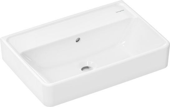 hansgrohe Washbasins: Xanuia Q, Wash basin 650/480 with tap hole