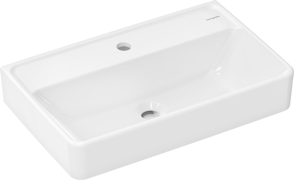 Waschtisch Compact 600/370 mit Hahnloch ohne Überlauf