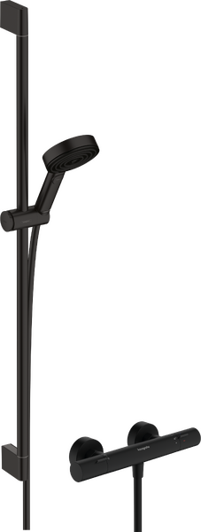 Sprchový systém105 3jet Relaxation EcoSmart s termostatem Ecostat Fine a sprchovou tyčí 90 cm