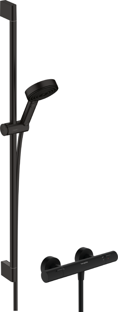 Sprchový systém105 3jet Relaxation EcoSmart s termostatem Ecostat Fine a sprchovou tyčí 90 cm