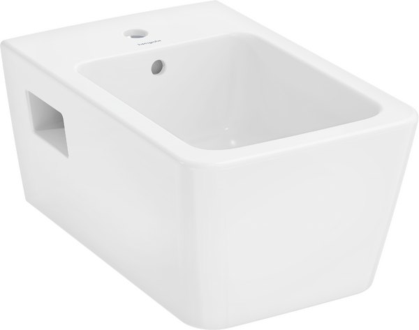 Bidet suspendu 540 avec trou pour robinet et trop-plein, SmartClean