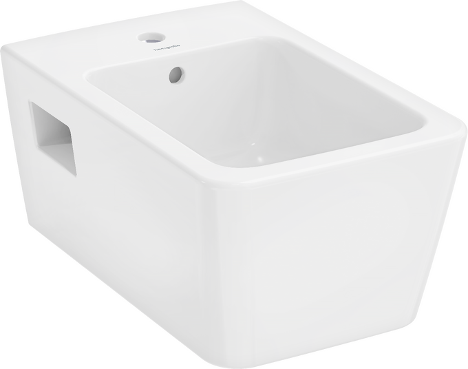 Wall hung Bidet  540 with tap hole and overflow