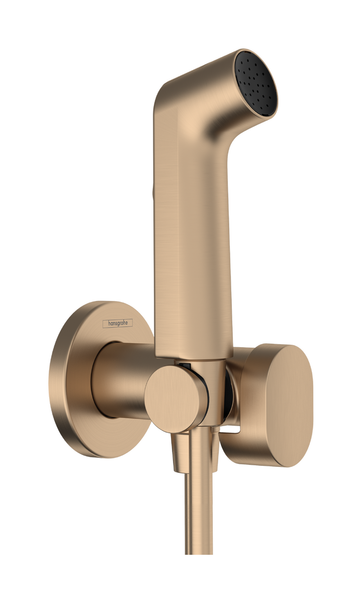 hansgrohe Porter sets: Bidette hand shower 1jet S EcoSmart for cold ...