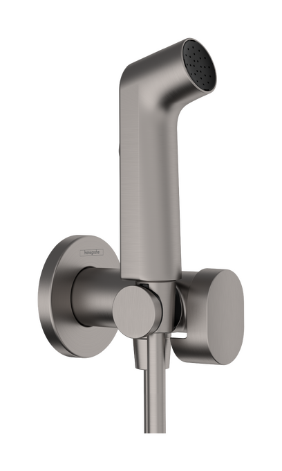 hansgrohe Porter sets: Bidette hand shower 1jet S EcoSmart hansgrohe Porter sets: Bidette hand shower 1jet S EcoSmart