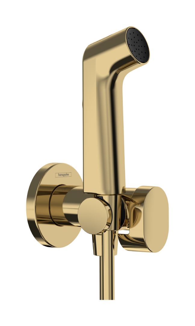 Bidette hand shower 1jet S EcoSmart for cold water with shower holder and shower hose 125 cm