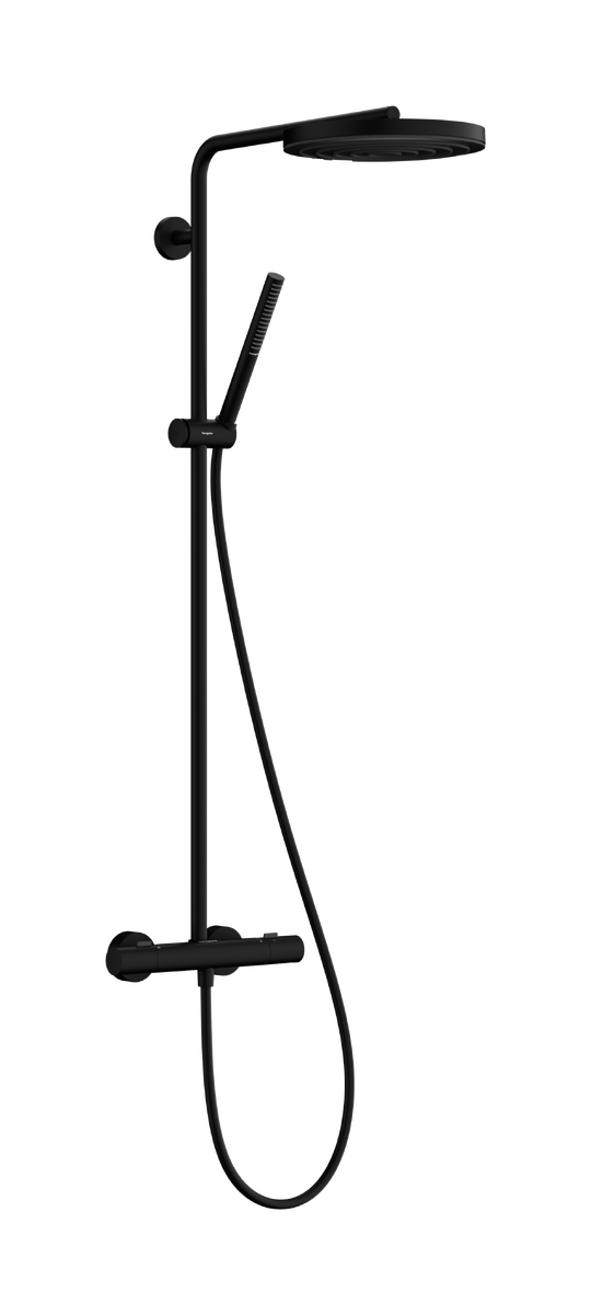 Showerpipe 260 1jet met Ecostat Fine thermostaat en staafhanddouche