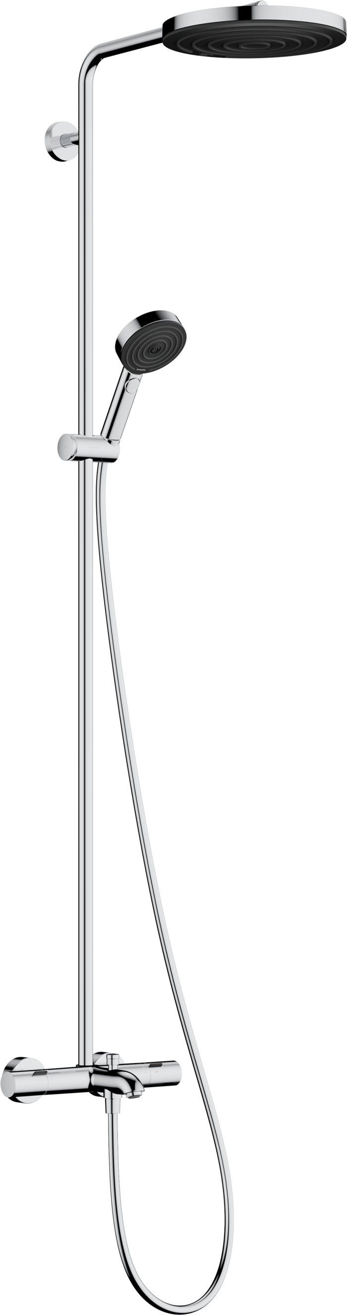 hansgrohe Shower pipes: Pulsify S Puro, 1 spray mode, Item No. 24232000