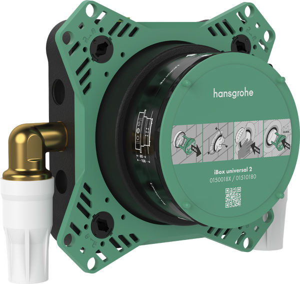 Innbyggingsdel inkl. lekkasjesikringer G 1/2"