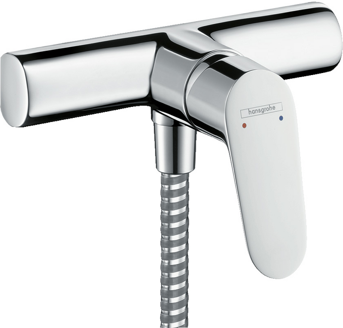 Single lever manual shower mixer for exposed installation Switzerland