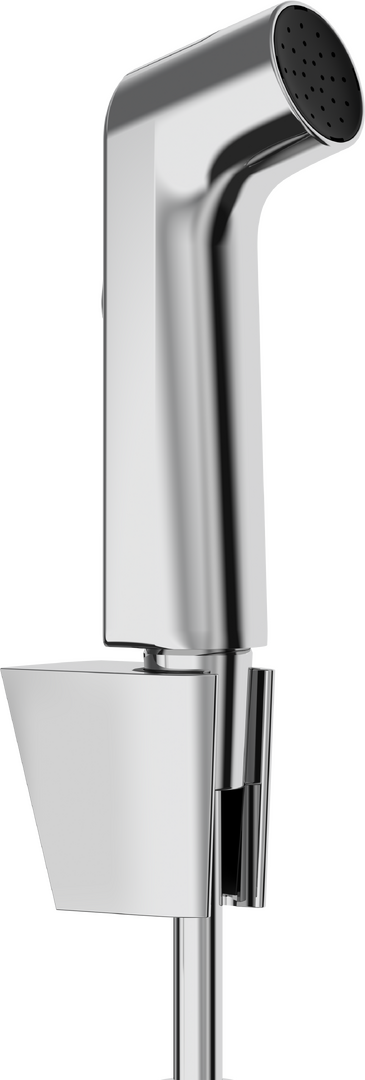 Bidette hand shower 1jet S EcoSmart with Porter S shower holder and shower hose 125 cm