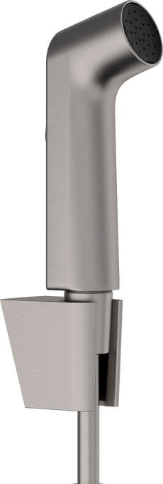 Bidette hand shower 1jet S EcoSmart with Porter S shower holder and shower hose 125 cm