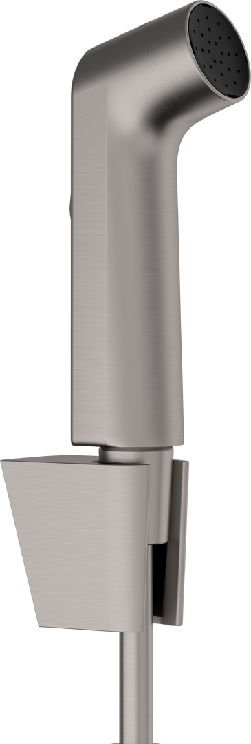 Bidette hand shower 1jet S EcoSmart with Porter S shower holder and shower hose 125 cm