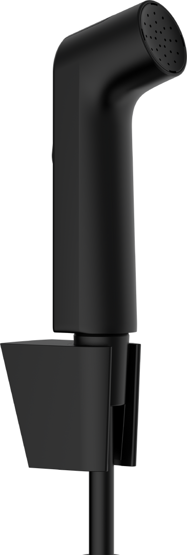 Bidette hand shower 1jet S EcoSmart with Porter S shower holder and shower hose 125 cm