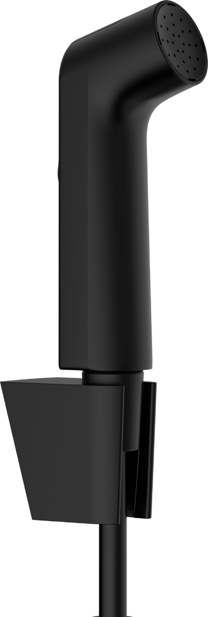 Bidette hand shower 1jet S EcoSmart with Porter S shower holder and shower hose 125 cm