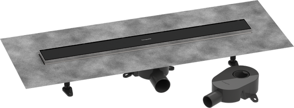 Kit complet pour installation caniveau de douche à carreler 700 hauteur faible/standard