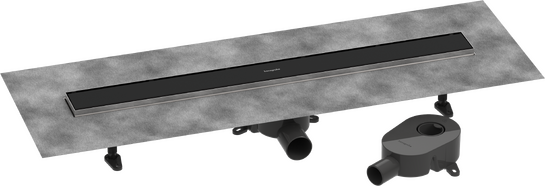 Rain様 hansgrohe Shower drains: RainDrain Go, Complete set shower drain