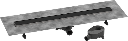 hansgrohe Shower drains: RainDrain Go, Complete set shower drain