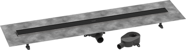 Kit complet pour installation caniveau de douche à carreler 1200 hauteur faible/standard