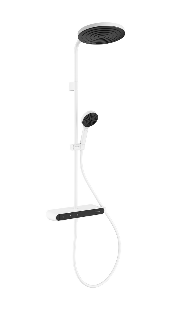 淋浴管260 单速，带ShowerTablet Select恒温浴缸龙头360