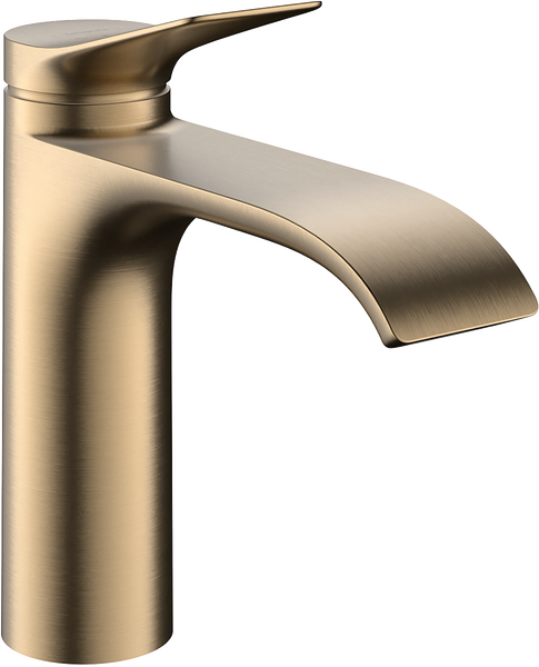 Jednouchwytowa bateria umywalkowa 110 CoolStart bez kompletu odpływowego Brąz Szczotkowany