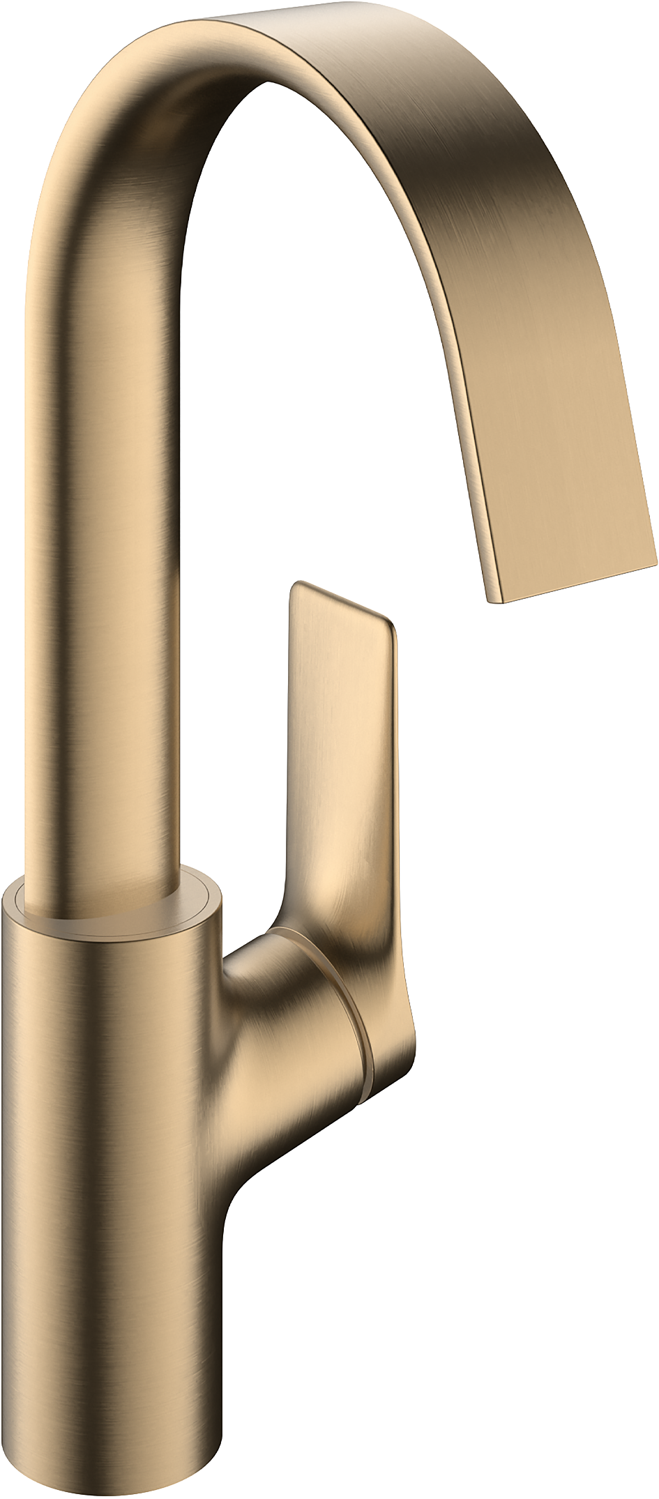 ハイスパウトシングルレバー洗面混合水栓 210  （ポップアップ引棒無）