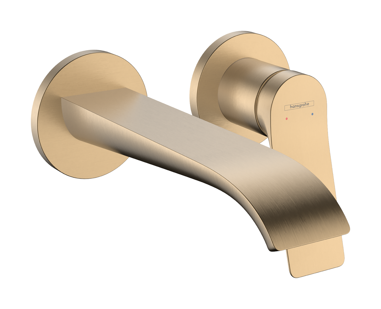 Single lever basin mixer for concealed installation wall-mounted with spout 19