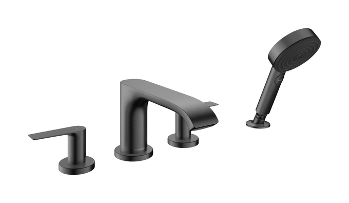 4-Hole Roman Tub Set Trim with 1.75 GPM Handshower