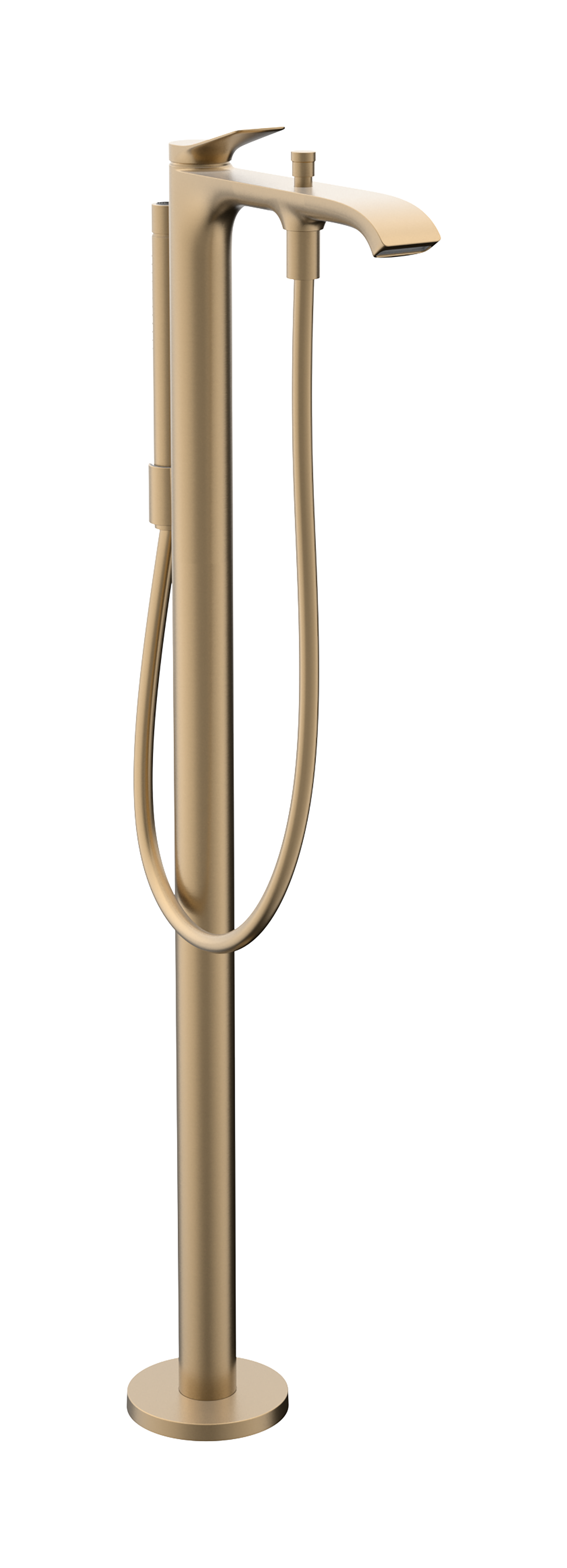 Single lever bath mixer floor-standing