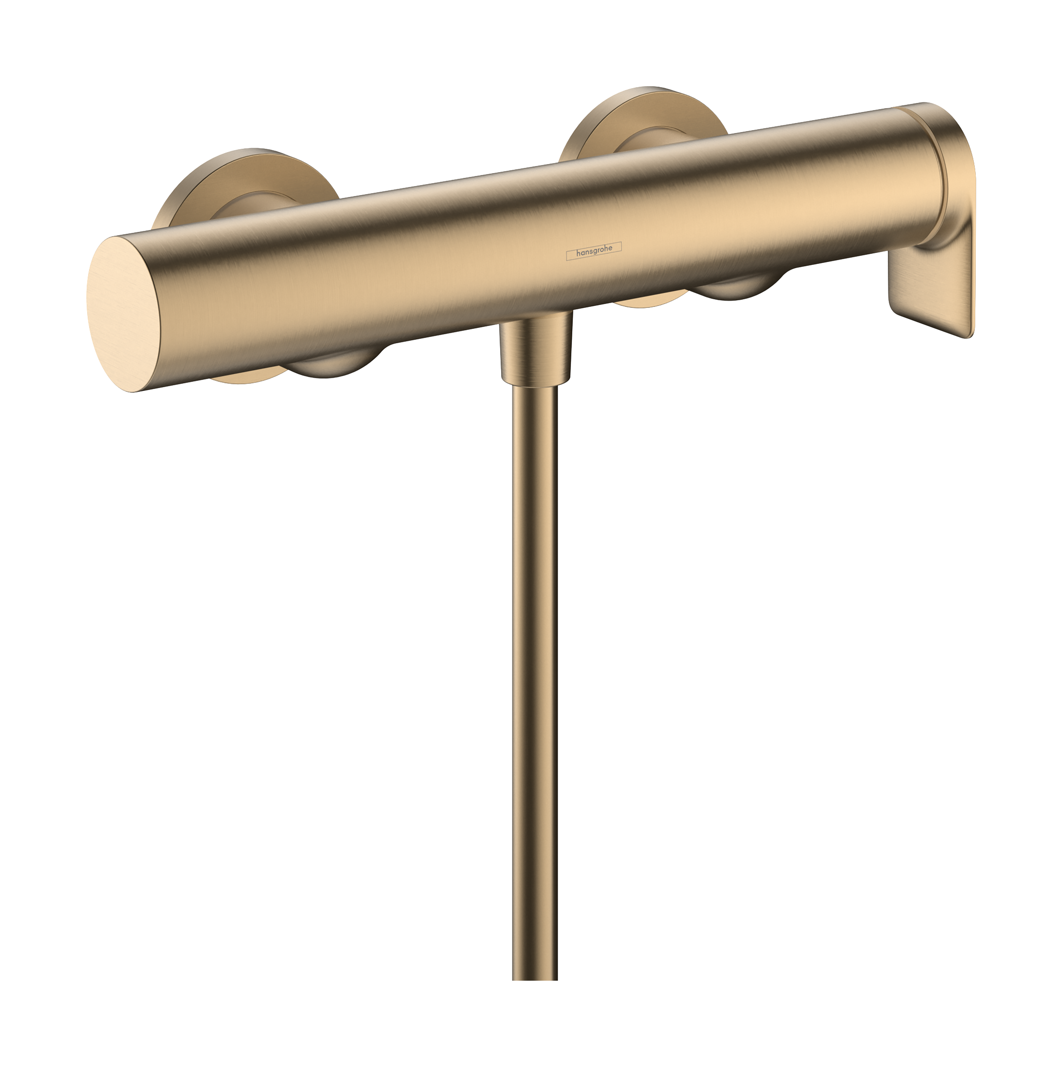 Single lever shower mixer for exposed installation