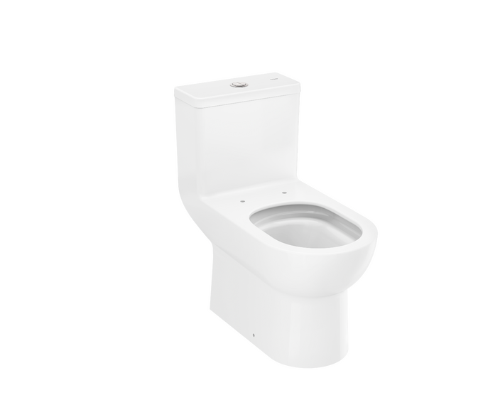 Floorstanding WC Set one piece with vertical outlet 305 rimless