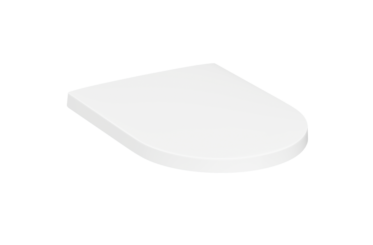 加长型暗式坐便器缓降盖板