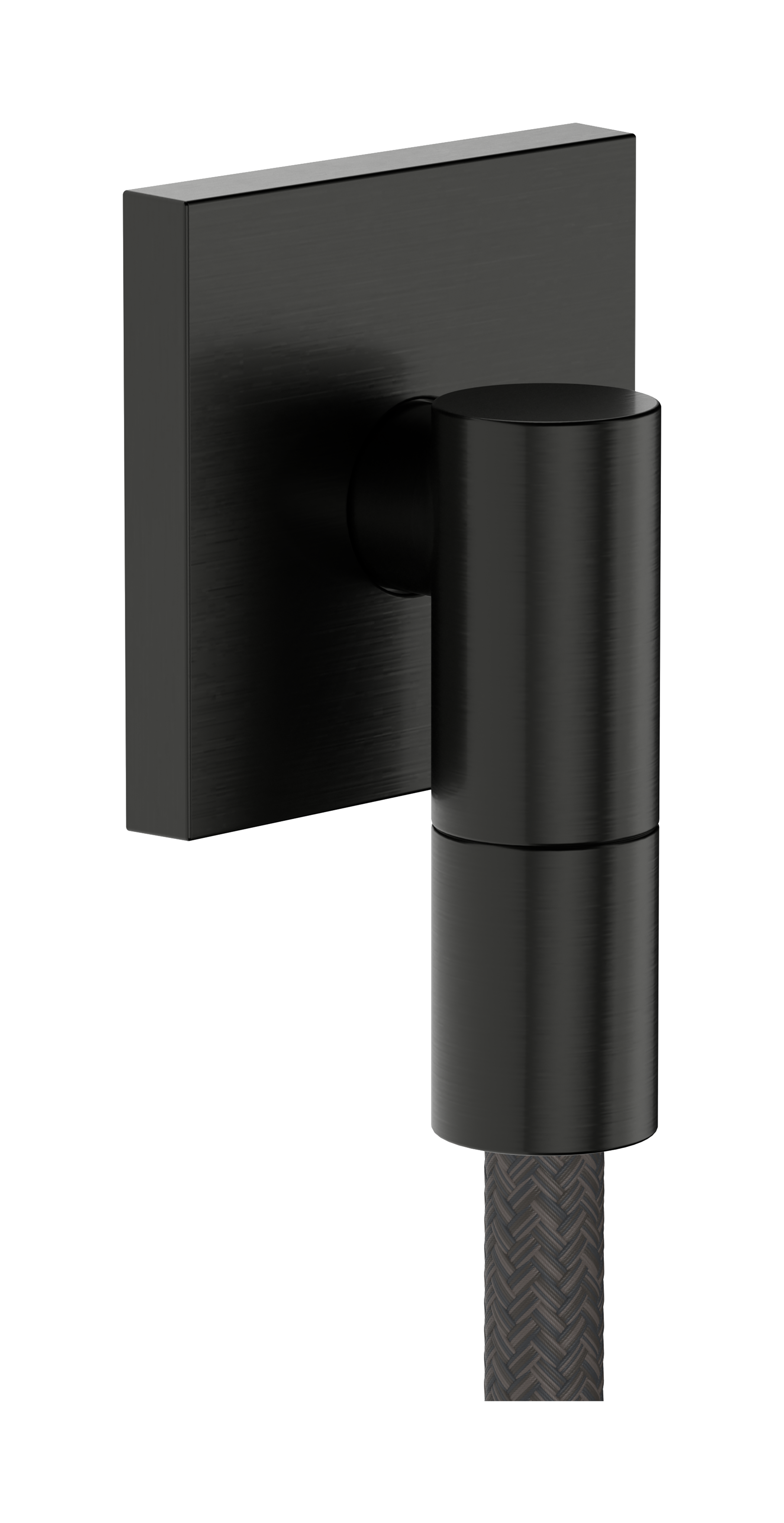 Wall outlet with non-return valve