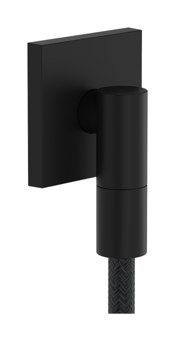 Wall outlet with non-return valve