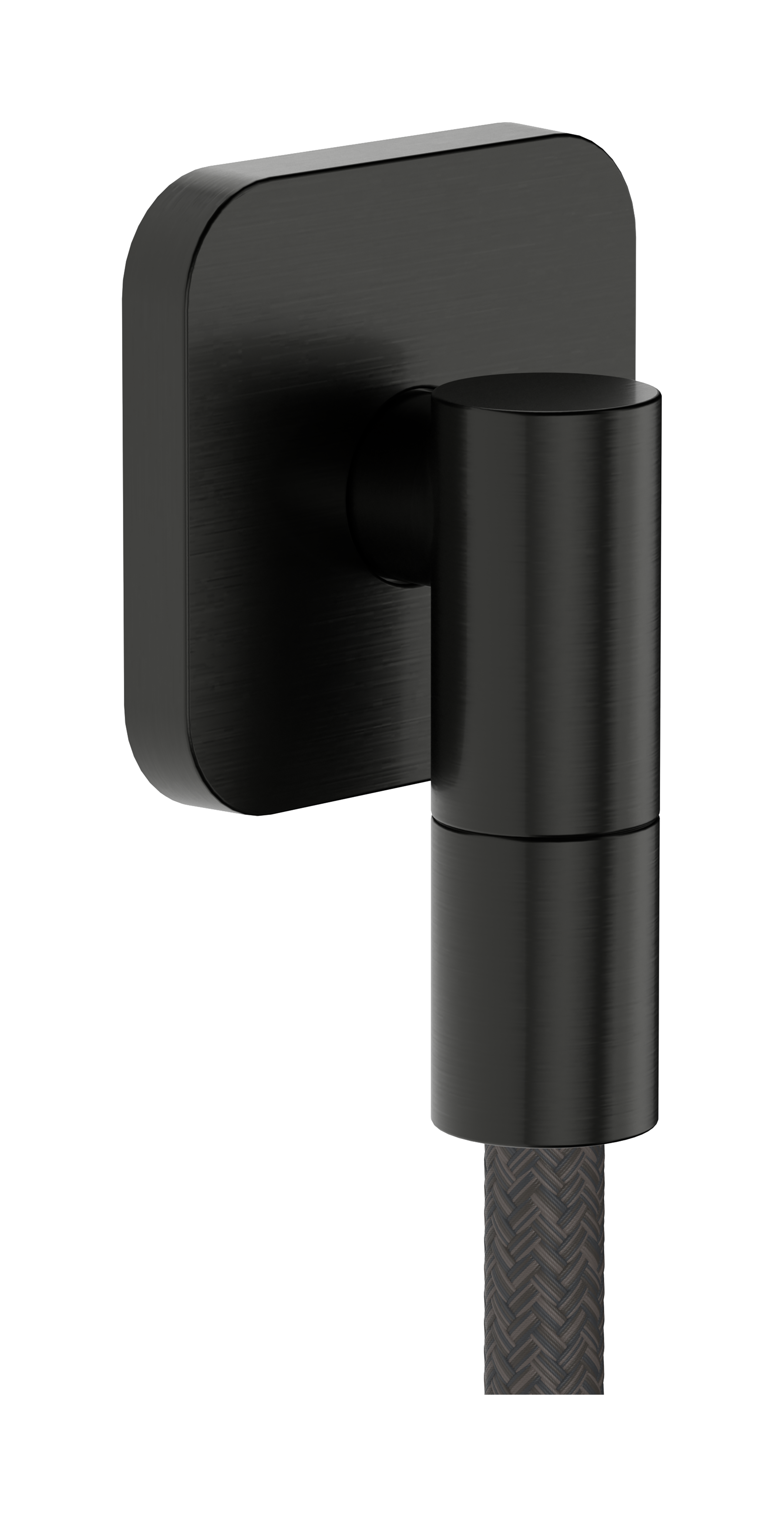 Wall outlet with non-return valve