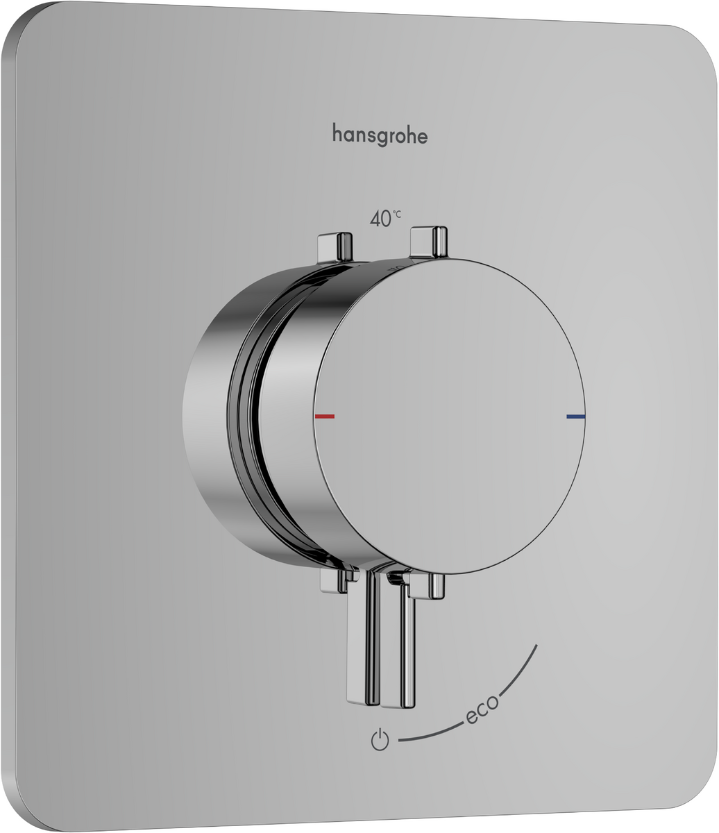 Thermostat for concealed installation for 1 function