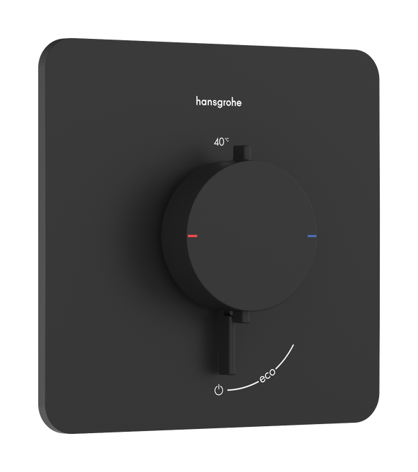 Thermostat for concealed installation for 1 function