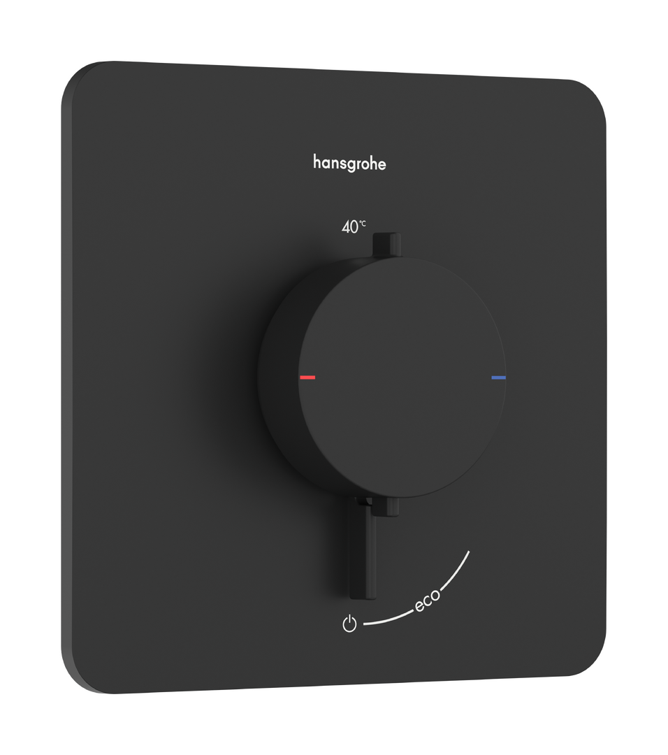 Thermostat for concealed installation for 1 function