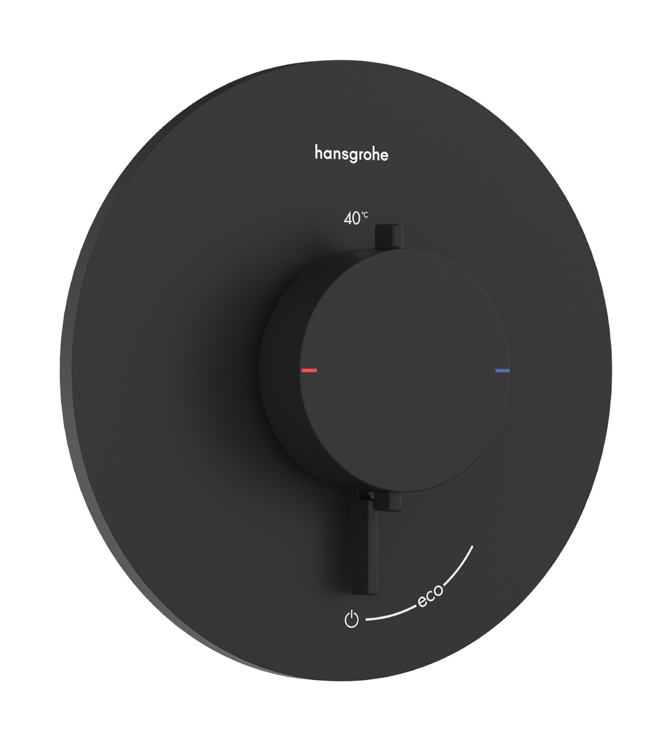 Thermostat for concealed installation for 1 function
