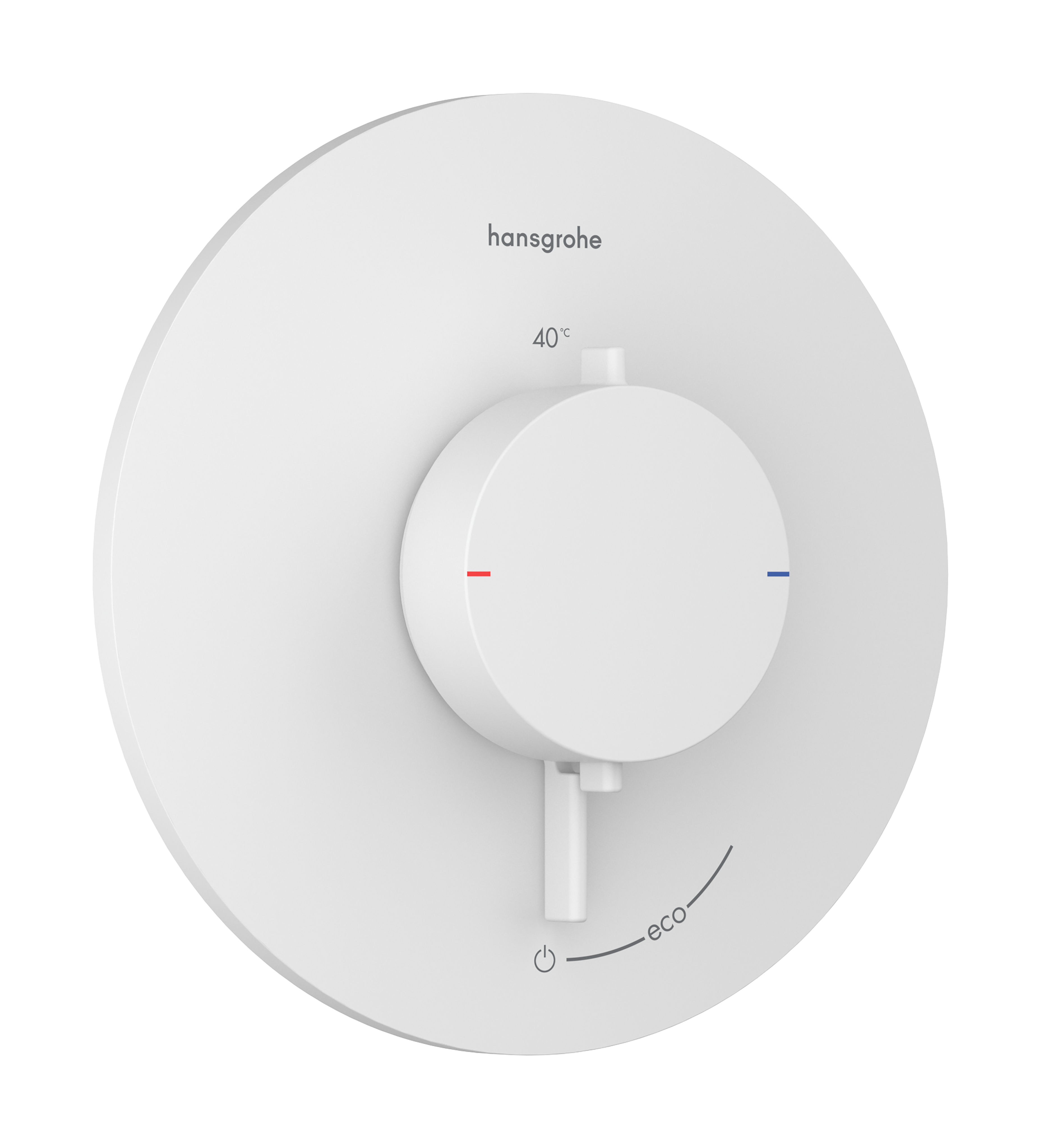 Thermostat for concealed installation for 1 function